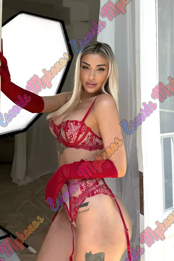 blonde latina escort mykonos